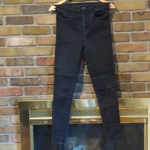 AE Super Stretch Black Jegging